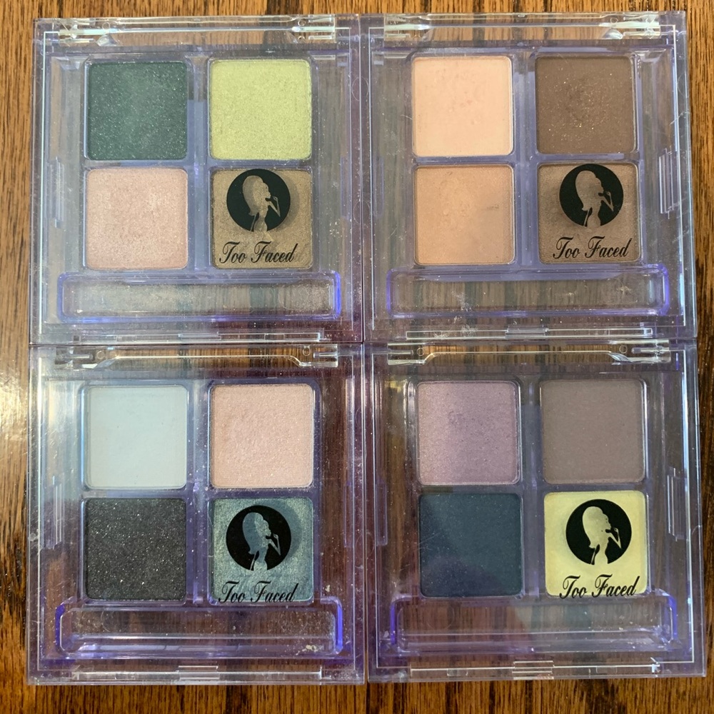 Four Too Faced Shadow Soirée, vintage and rare.